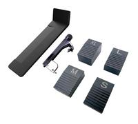 TUOREN Guitar Floating Tremolo Set Up Blocks Slider Set, Intonation Adjuster and Tremolo Bridge Shim Compatible with Floyd Rose Electric Guitar Accessories, Guitar Luthier Tool Set 1/4" - 3/4"