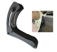TUOREN Guitar Support Electric Guitar Rest Adjustable Professional Electric Guitar Foot Stool Plastic and Metal Guitar Footstool Leg Stand Guitar Lifter for Guitar Players Black