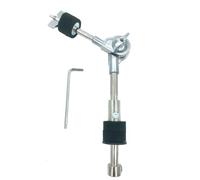 TUOREN Straight Cymbal Stacker Attachment Adjustable Cymbal Stacker Mount for 8mm Cymbal Splash Stand Tops Cymbal Rod Holder Percussion Accessories