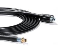 Tuoservo High Pressure Washer Replacement Hose for Kärcher K Series Washers Karcher K2, Click M22 (14mm) Female Type Plug - Old Model Quick Connector Extension Water Clean Pipe (10M)