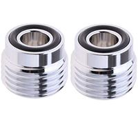 Tuoservo Insert Tank Valve Adaptor Cylinder Convertor for Scuba Diving DIN To Yoke 2pcs