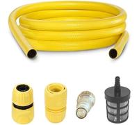 Tuoservo Suction Hose Pine with Quick Coupling & Filter for Pressure Washer Karcher K2 K3 K4 K5 K6 K7 Kärcher Series & Bosch AQT Series High Pressure Car Washing (5m)