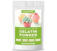 TUOTAI Unflavored Beef Gelatin Powder - 4oz - Food Grade Gelatin Powder for Cakes, Jellies, Marshmallows and Baking Foods