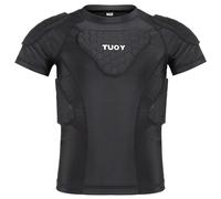 TUOY Youth Boys Padded Compression Shirt protective Top for Football Paintball Baseball Soccer Basketball