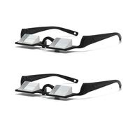 TUOYDJA Prism Glasses for Rock Climbing 2X Rock Climbing Clear Glasses Eyeglasses Hight Transparent Optical Refractive Light Weight Style:A
