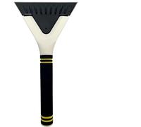 TuoYi Multi-Purpose Squeegee for Window, Glass, Shower Door, Car, Ice Snow and Frost Scraper Detachable TPE Blade Non Scratch with Foam Handle,Good for Clean and Scrap Window and Glass Water(White)