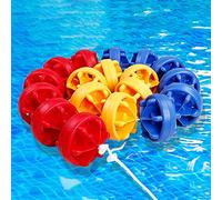 TUOYIBO Pool Divider Rope High Buoyancy Safety Floating Rope Line, UV-Proof & Eco-Friendly Lane Separation Cord, Clearly Distinguish Between Waters (Color : Nylon Rope, Size : 4m/13.1ft)