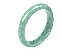 TUOYUANPU 2.4" Natural Guizhou Bracelet Emerald Green Handmade Jade Bracelet Gift for Women Gemstone Copper Gemstone Copper