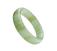 TUOYUANPU 2.4in natural wire-wrapped jade handmade jade bracelet jade bracelet gift for women