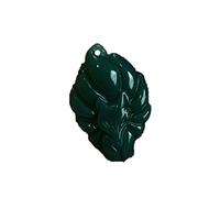 TUOYUANPU Natural Green Jade Fox Pendant for Men Women Jade