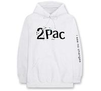 Tupac - Felpa # Xl Unisex White # I See No Changes