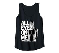 Tupac Official All Eyez On Me Tank Top, Women, Black, XX-Large