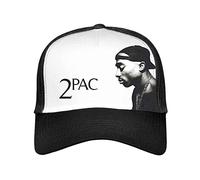 Tupac Profile Photo Trucker Cap Black & White