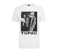 Mister Tee Tupac Profile Short Sleeve T-shirt White S Men