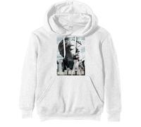 Tupac - Rock Off officially licensed products Tupac 2PAC LA Skyline Hoodie L White