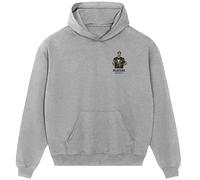 Tupac Shakur 2Pac Badge Men's Hoodie - Gray / S