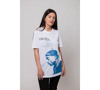 Tupac Shakur A River That Flows Forever T-Shirt in White | Size: Medium Tupac Shakur White M