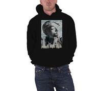 Tupac Shakur LA Skyline Portrait Hoodie in Black | Size: 2XL Tupac Shakur Black 2XL