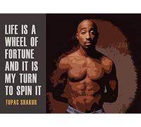 Tupac Shakur My Turn Gangsta Rap Hip Hop Singer Actor Legend Best Print Poster Wall Art Picture A4 +