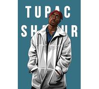 Tupac Shakur Poster Quote Rap Hip Hop USA Music Photo Wall Art Picture Poster A4
