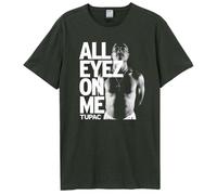 Tupac Shakur T Shirt X-Large Charcoal (US IMPORT)