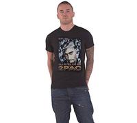 Tupac T Shirt 2PAC All Eyez on Me 1971 Logo Official Mens Black M