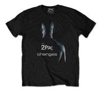 Tupac - T-Shirt # Xxl Unisex Black # Changes
