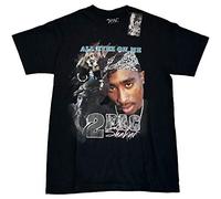 Tupac 2pac T Shirt All Eyez Homage Logo Official Mens Black M