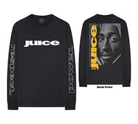 Tupac - Tupac Unisex Long Sleeved Tee: Changes (Arm Print) - Medium - Black