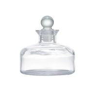 TUPANDY 200ml/6.6oz Refillable Empty Glass Diffuser Bottle Diffuser Jar Aromatherapy Container Essential Oils Fragrance Accessories for DIY Replacement Reed Diffuser Sticks Diffuser (Clear)