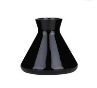 TUPANDY 220ml/7.5oz Empty Refillable Glass Reed Diffuser Bottle Diffuser Jars Aromatherapy Storage Container Fragrance Accessories Use for DIY Replacement Reed Diffuser Sets (Black)