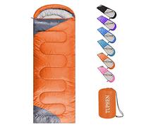 tuphen Sleeping Bags Backpack, Hiking Camping Microfibre Lining, 4 Seasons, Indoor and Outdoor Use, Lightweight and Waterproof (Purple Grey - Single 86.6" X 29.5") …
