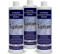 Tupkee Ice Machine Cleaner Nickel Safe - 16oz Ice Maker Cleaner, Universal for Affresh, Whirlpool 4396808, Manitowoc, Kitchenaid, Scotsman Ice Machine Cleaner and Sanitizer Descaler - Pack of 3