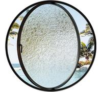 TUPOSTAR Aluminum Alloy Round Window with Tempered Glass, Porthole Window for Kitchen, Dorm, Bedroom Decor, Stylish Round Opening Portlight for Home Use,b2,100cm