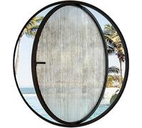 TUPOSTAR Aluminum Alloy Round Window with Tempered Glass, Porthole Window for Kitchen, Dorm, Bedroom Decor, Stylish Round Opening Portlight for Home Use,b1,100cm