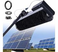 TUPOSTAR Automatic Rotary Cleaning Brush for Solar Panels and Windows, Electric Tool with 60cm Brush Head for Efficient Photovoltaic Maintenance,AC power version,3.5 m