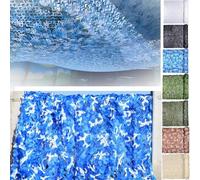 TUPOSTAR Camouflage Netting, Camouflage Army Net Camo Netting, Lightweight Woodland Camo Netting, Decorative Army Camouflage Netting for Den Camping,04,2x4m