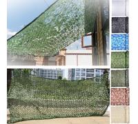 TUPOSTAR Camouflage Netting, Camouflage Army Net Camo Netting, Lightweight Woodland Camo Netting, Decorative Army Camouflage Netting for Den Camping,07,2x8m