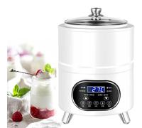 TUPOSTAR Commercial Fermentation Machine, Automatic Yogurt Fermentation Machine, with Time and Temperature Control, for Yogurt, Garlic, Natto, Vinegar Making,White,12L