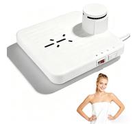 TUPOSTAR Full Body Dryer After Shower, Standing Body Air Dryer with Step-On Sensor, 2-Speed Warm & Cool Air, Hands-Free Electric Body Dryer for Bathroom, Home, Hotel and Gym,White