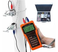 TUPOSTAR Handheld Liquid Flow Meter, for Pipe Dn15-6000mm, Liquid Flowmeter, Handheld Ultrasonic Flow Meter, Water Flowmeter, Clamp on Flow Meter DN100,Dn700