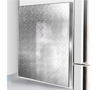 TUPOSTAR Kitchen Heat Shield Mat, Fireproof Oven Protector, Oil Proof Gas Stove Cover, Heat Insulation Heat Shield Board for Grill for Grill, Hob-Refrigerator,Magnetic Type,90x60cm