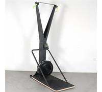 TUPOSTAR Ski Machine, Indoor Aerobic Wind Resistance Machine, Skiing Machine with LCD Display, Home Gym Strength Training Equipment,Black