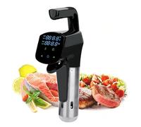 TUPOSTAR Sous Vide Cooker, with LED Digital Display, 1800W Electric Sous Vide Kit with Temperature and Time Control, Thermal Immersion Circulator for Steaks,Black