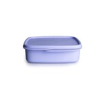 Tupperware 7503C-6 Lunch Box To Go Clever Break 1 x 550 ml Lilac with Triple Division + Hanging Spoon