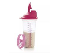 Tupperware Baking Mix-Fix 600 ml Shake-It Purple Shaker Measuring Cup Shaky 38367