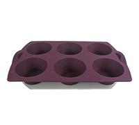 Tupperware Baking TupCakes Easyplus 9630 Silicone Muffin Baking Mould Tart Purple