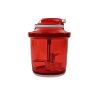 Tupperware Chef Extra Chef Supersonic 1.35 L Red Food Mill Grinder, Chopping, Whipping, Grating