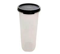 Tupperware Circular 890 ml Black Swim Round Tin Box Dry Storage Decorative Baking Magic Cans for Coffee Pads