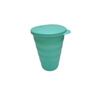 Tupperware Drinking Cup Plastic Glass Boy Wave 500 ml Drinking Cup 500 ml Turquoise